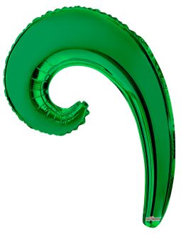 14” Kurly Wave Green