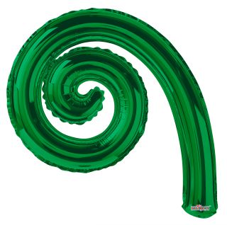 14” Kurly Spiral Green 2ct