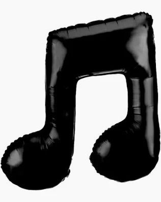 40" XL Music Note Single