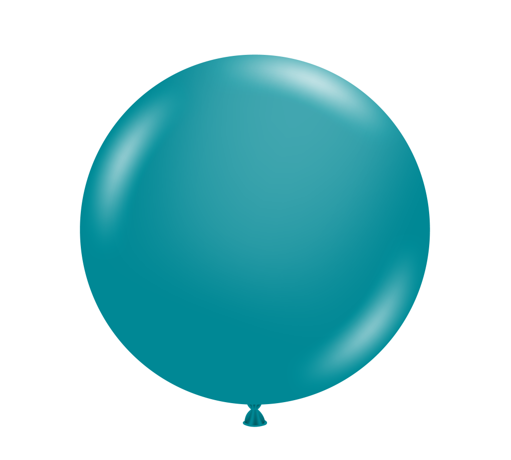 Tuftex 5” Metallic Teal 50ct