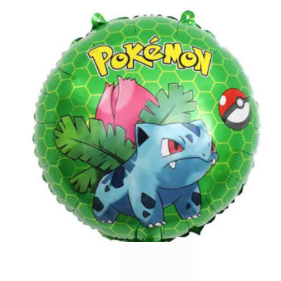 18" Pokemon Green Foil Balloon