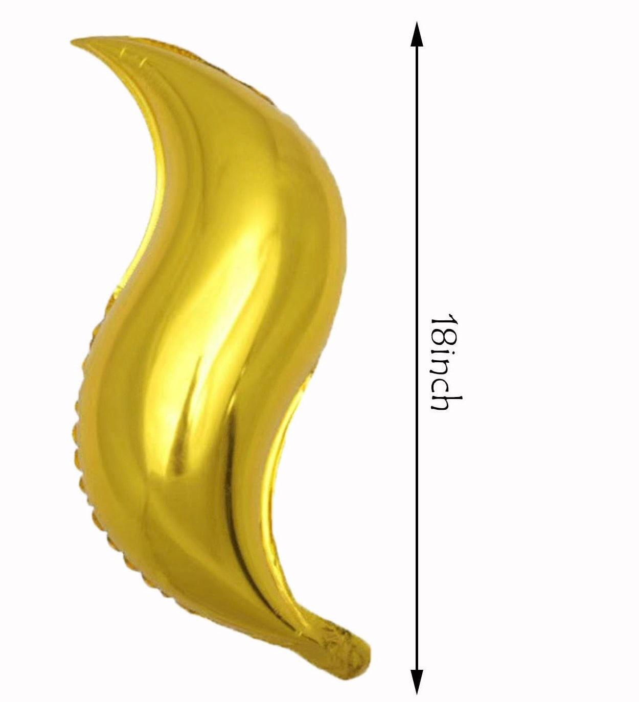 18" Gold Mermaid Tail 2ct