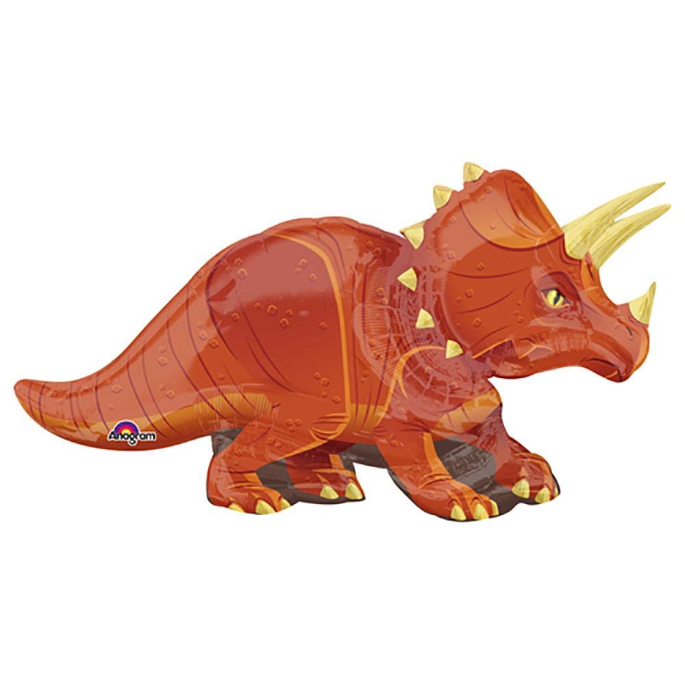 42" Supershape Triceratops Dinosaur Anagram