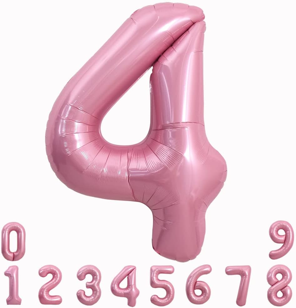 32” Baby Pink Number 4