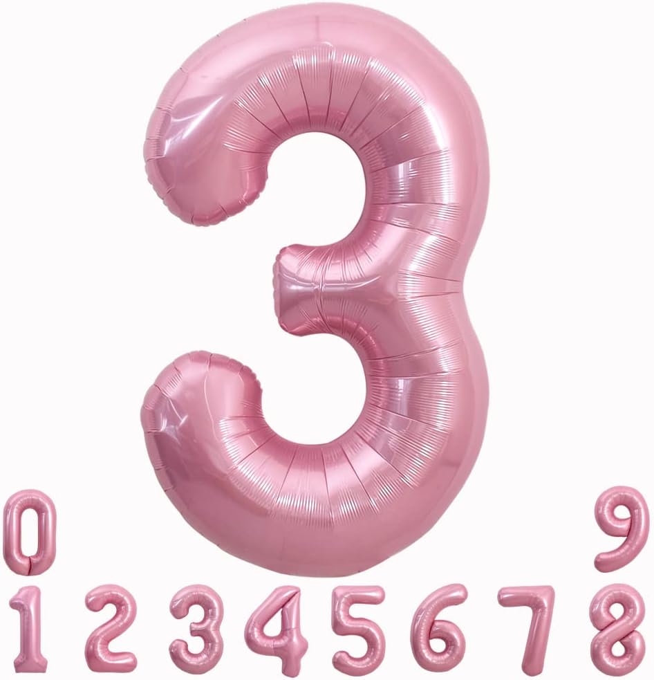 32” Baby Pink Number 3