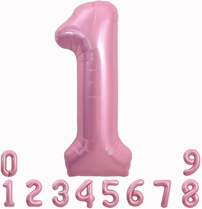 32” Baby Pink Number 1
