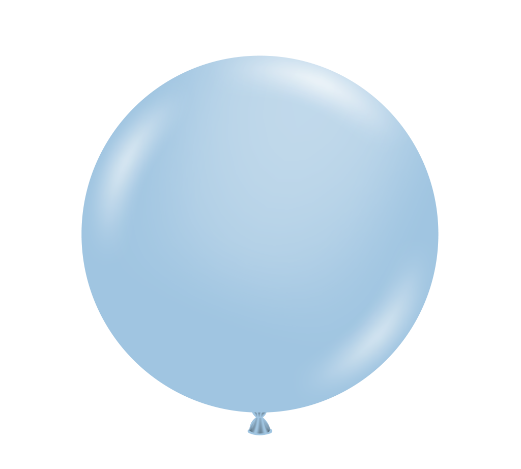 Tuftex 11” Metallic Sky Blue 100ct