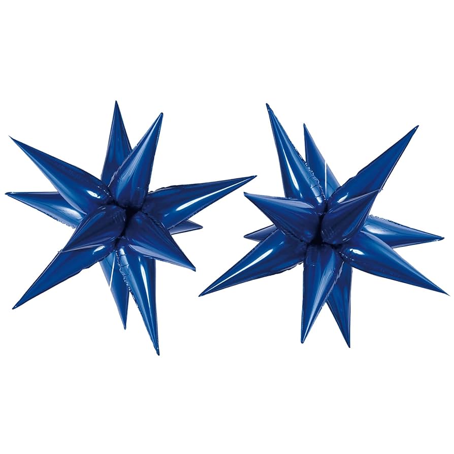 26" Starburst Royal Blue BBP