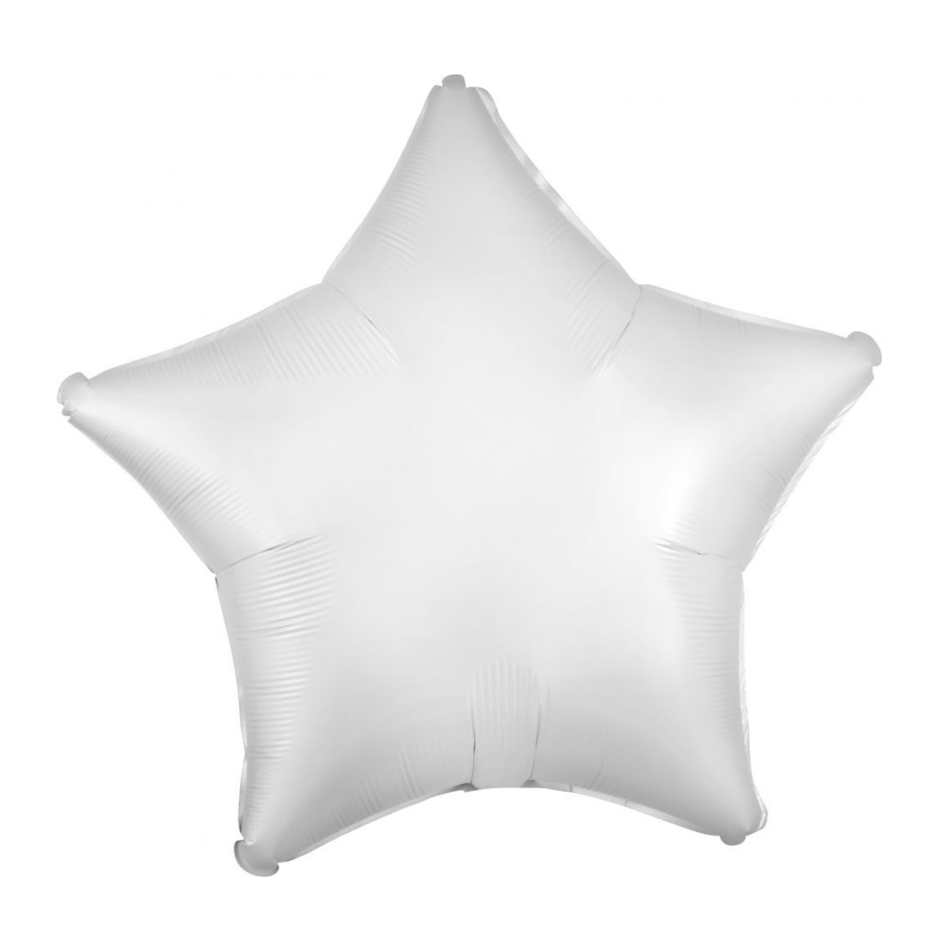 18” Star Foil - White