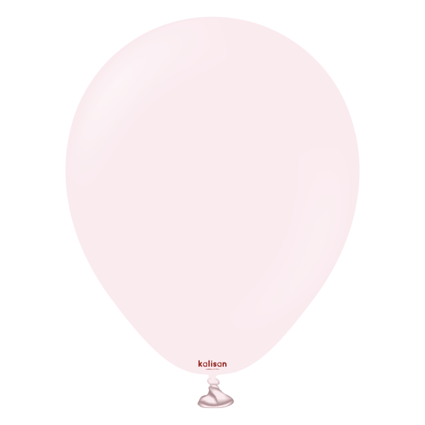 Kalisan 12” Macaron Pale Pink 100ct