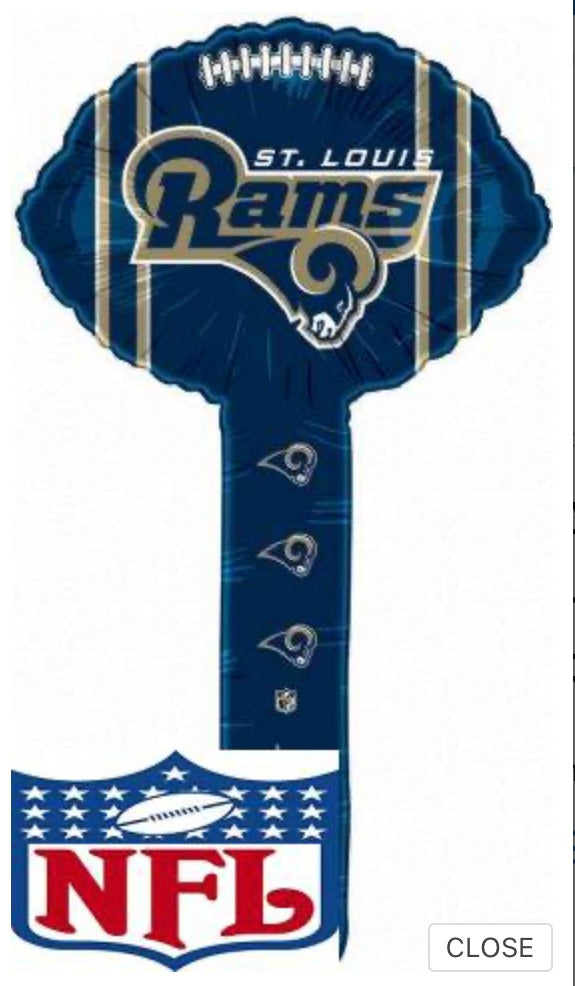 Air Filled NFL Hammer Saint Louis Rams
