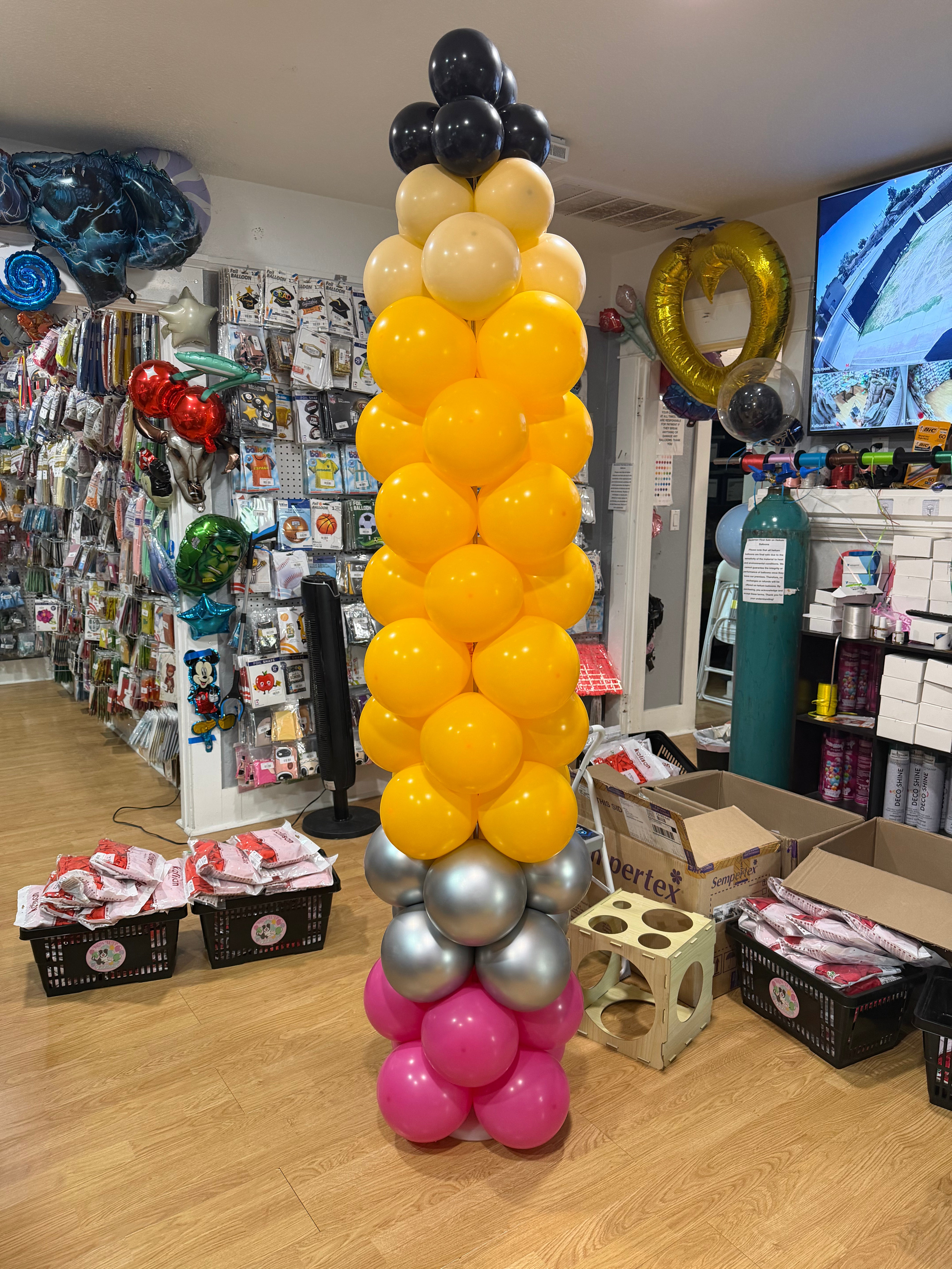 Pencil Column Balloon Kit