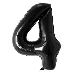 34” Number 4 Black AiRise