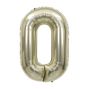 34” Number 0 White Gold AiRise