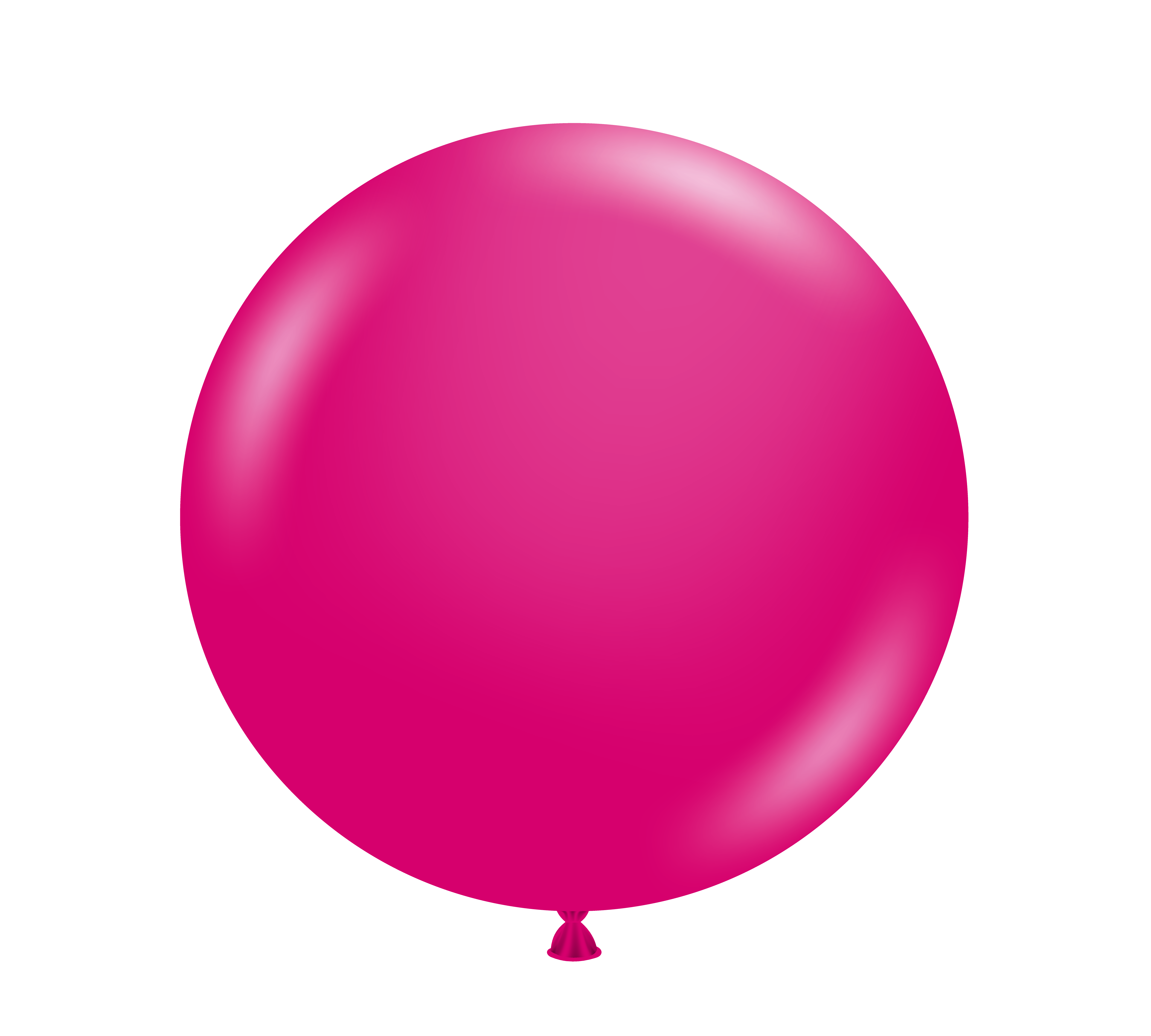 Tuftex 5" Metallic Fuchsia 5 Count