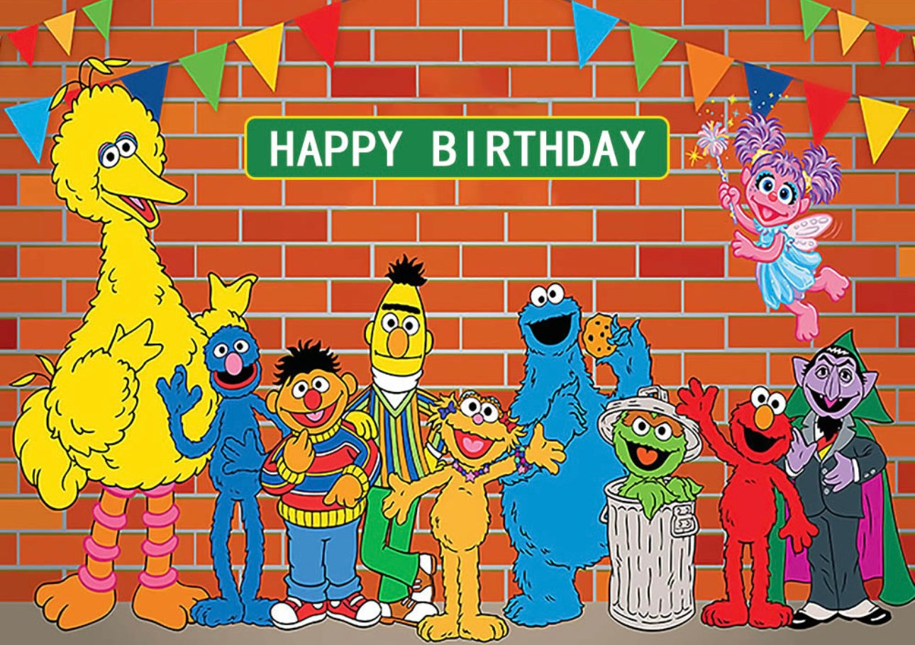 Backdrop: Sesame Street #3323