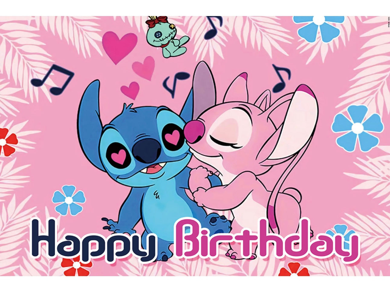 Backdrop: Stitch & Angel #2358