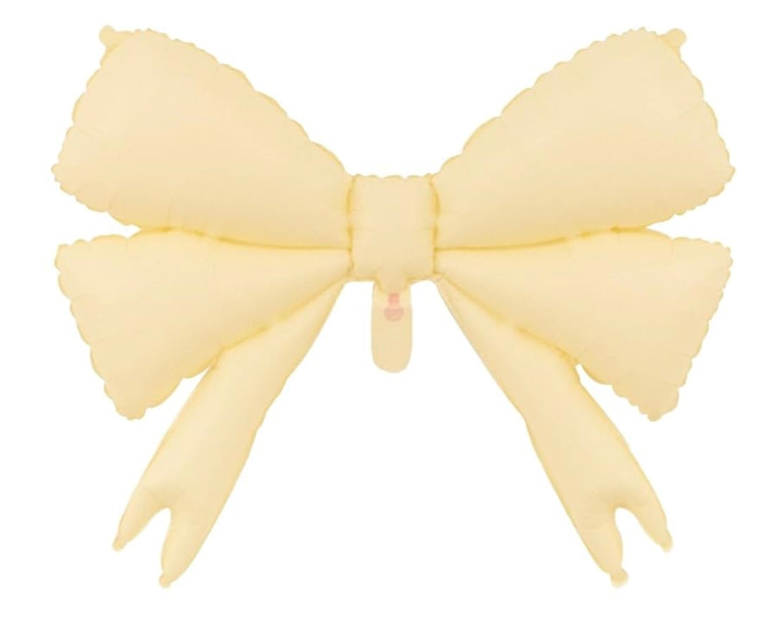 31" Bow: Cream White