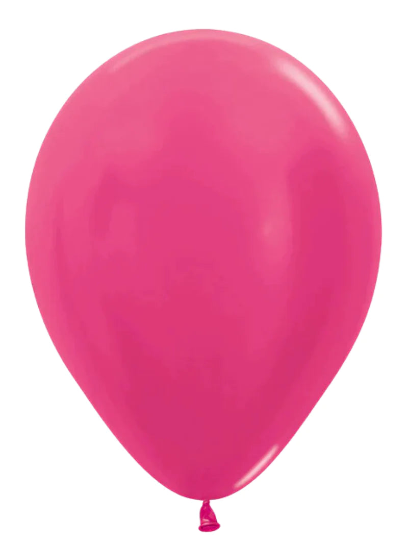Sempertex 5” Metallic Fuchsia 100pcs