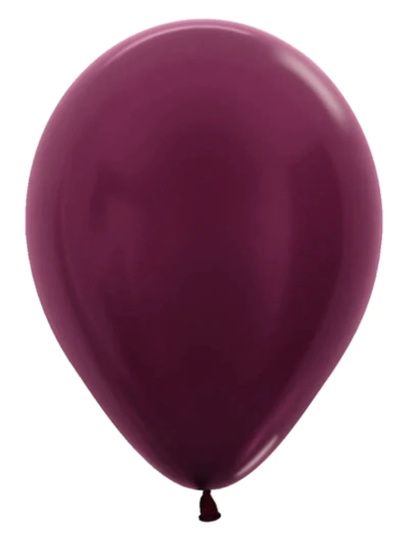 Sempertex 5” Metallic Burgundy 5pcs
