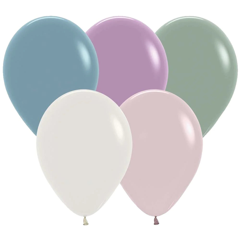 Sempertex 11” Pastel Dusk Assorted (100pcs)