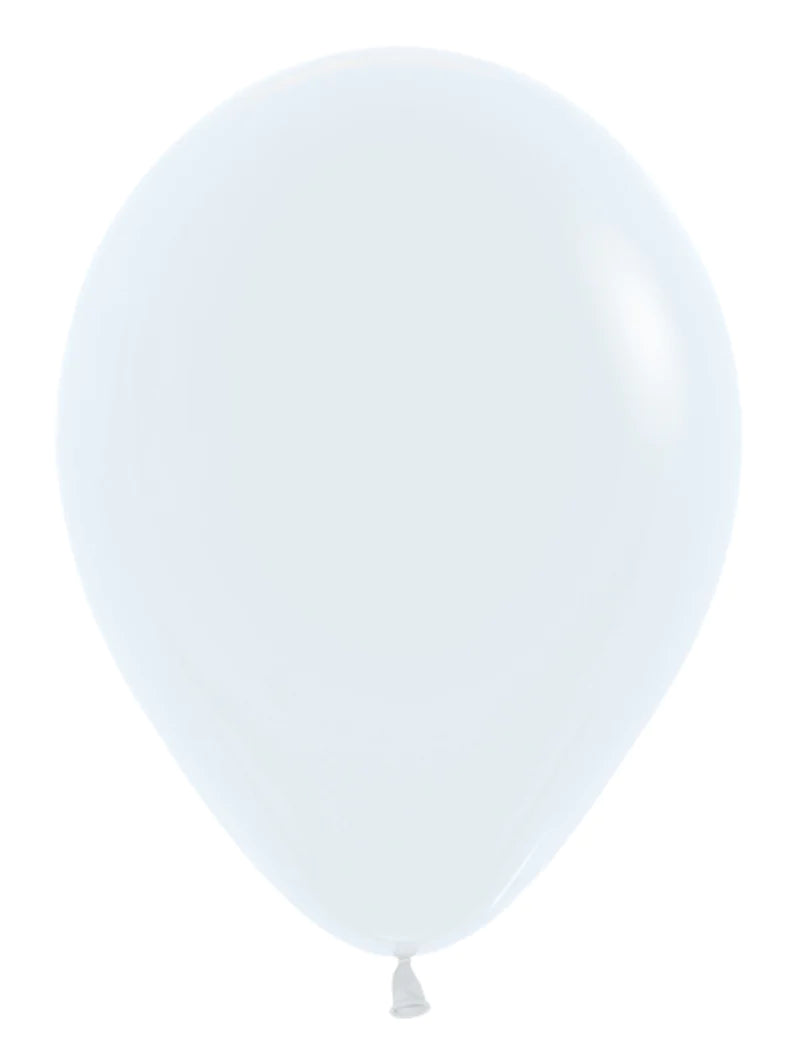 Sempertex 5” Fashion White 100ct