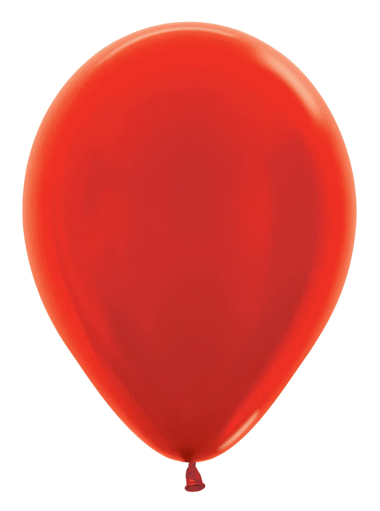 Sempertex 11” Metallic Red 100ct