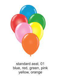 Tuftex 11” Standard Assorted 100ct