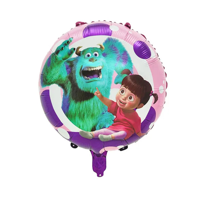 18" Monster Inc Foil Balloon