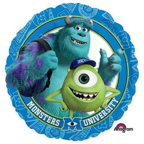 18" Monster Inc Foil Balloon