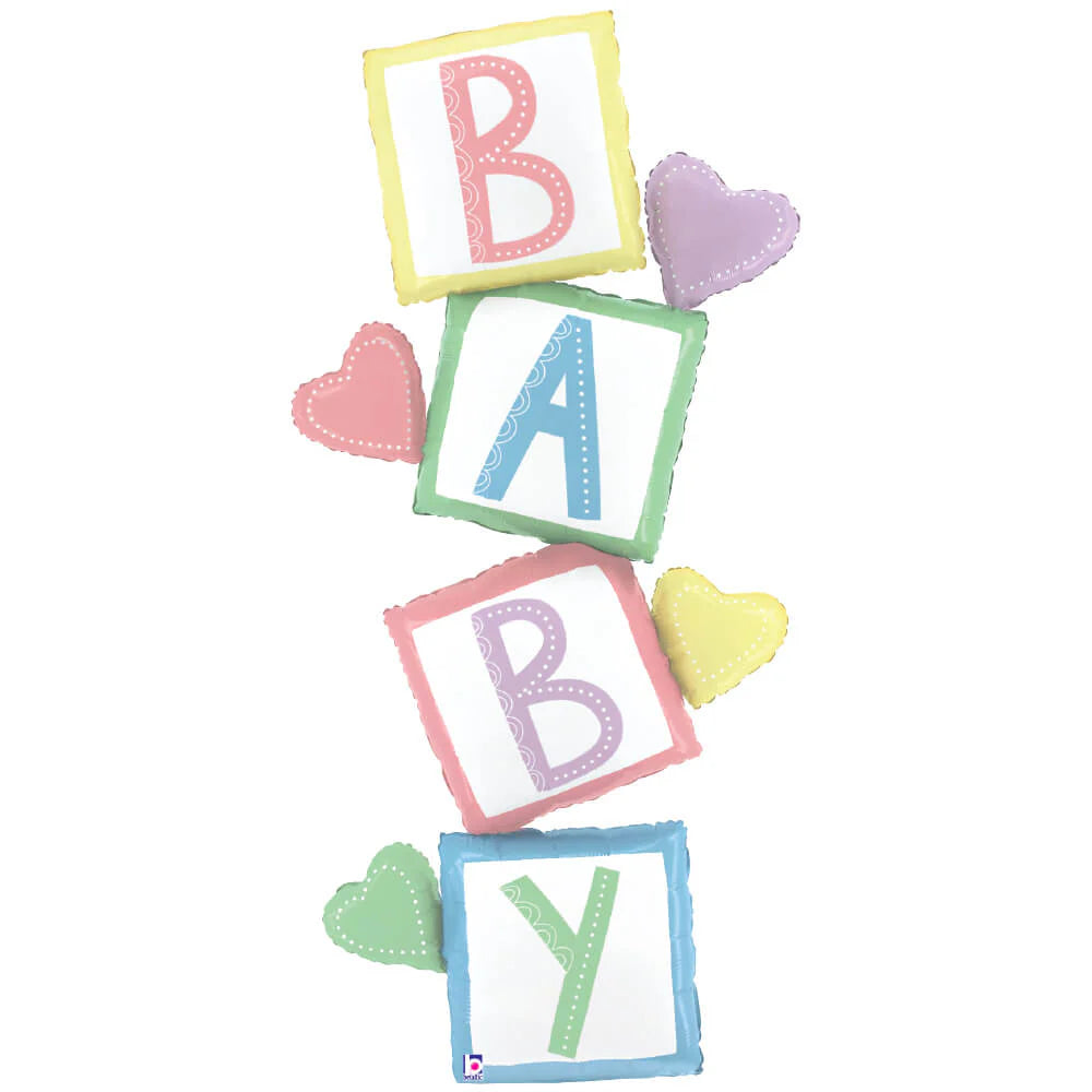 63" BABY Blocks Foil
