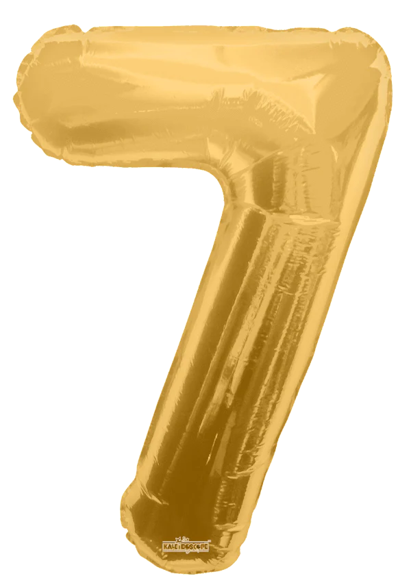 34” Number 7 Gold CONVER