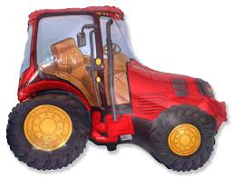 31" Red Tractor Foil