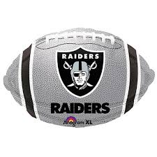 18" NFL Raiders Football