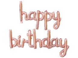 16" Happy Birthday: Pink