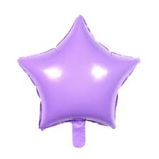 10” Foil Stars: Pastel Purple 2ct