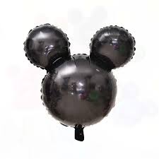 Mickey Foil Head: Black 5pcs