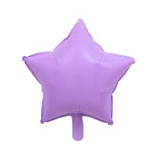 18" Star Foil: Macaron Purple