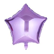 18" Star Foil: Light Purple