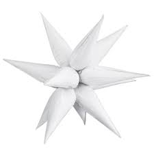 26" Starburst: White