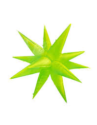 27” Starburst Pastel Green