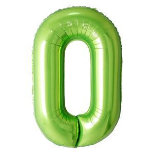 34" Green Number 0 Airise