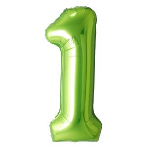 34" Green Number 1 Airise