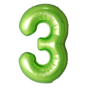 34" Green Number 3 Airise
