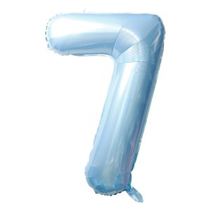 40” Number 7 Baby Blue AiRise