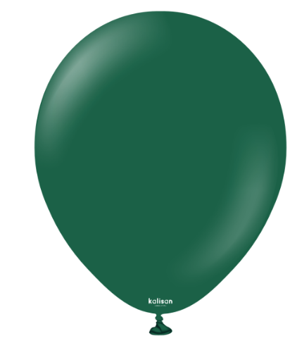 Kalisan 12” Standard Dark Green 100ct