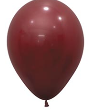 Sempertex 11” Deluxe Merlot 100ct