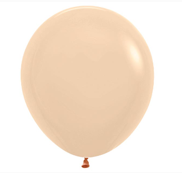 Sempertex 5” Pastel Matte Malibu Peach 5pcs