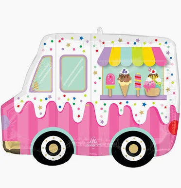 26" Here's the scoop ice cream truck