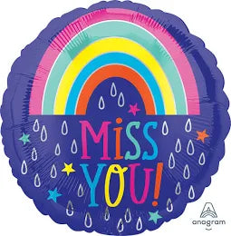 18" I miss you foil
